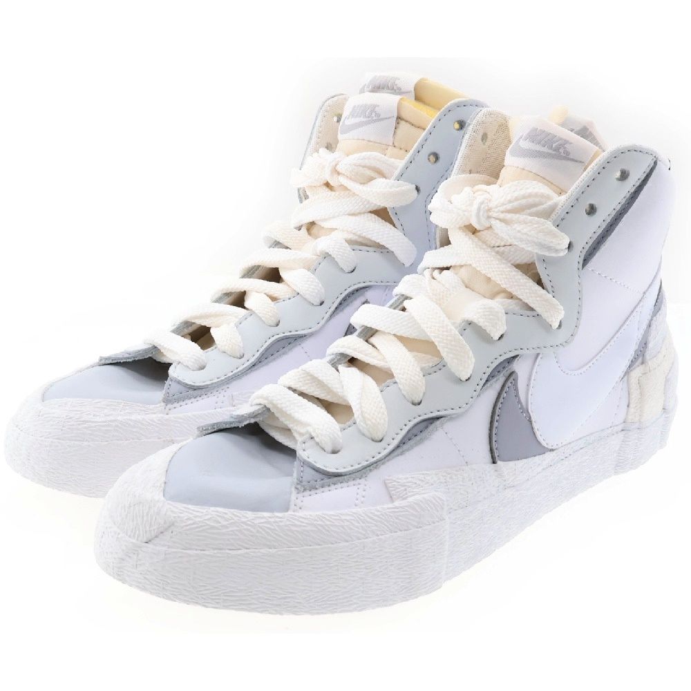 NIKE (ナイキ) ×SACAI BLAZER MID WHITE/WOLF GREY サカイ NIKE (ナイキ) ×SACAI BLAZER MID WHITE/WOLF GREY サカイ