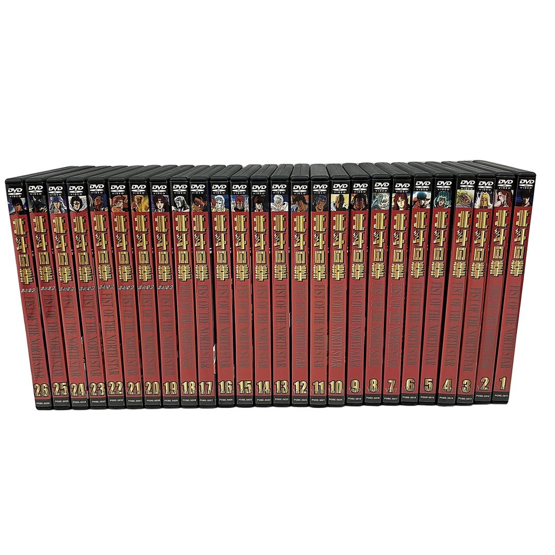 北斗の拳 DVD 全26巻 ラオウ 特典フィギュア セット アニメ 映像 C10435205