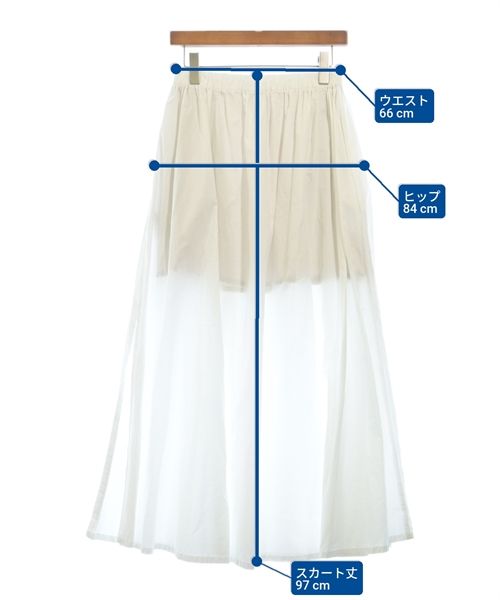 マキシ丈スカート