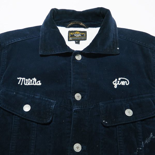 WTAPS ダブルタップス 09AW RANCHO/JACKET.FIELD.CTN.CORDUROY 092LTDT  
