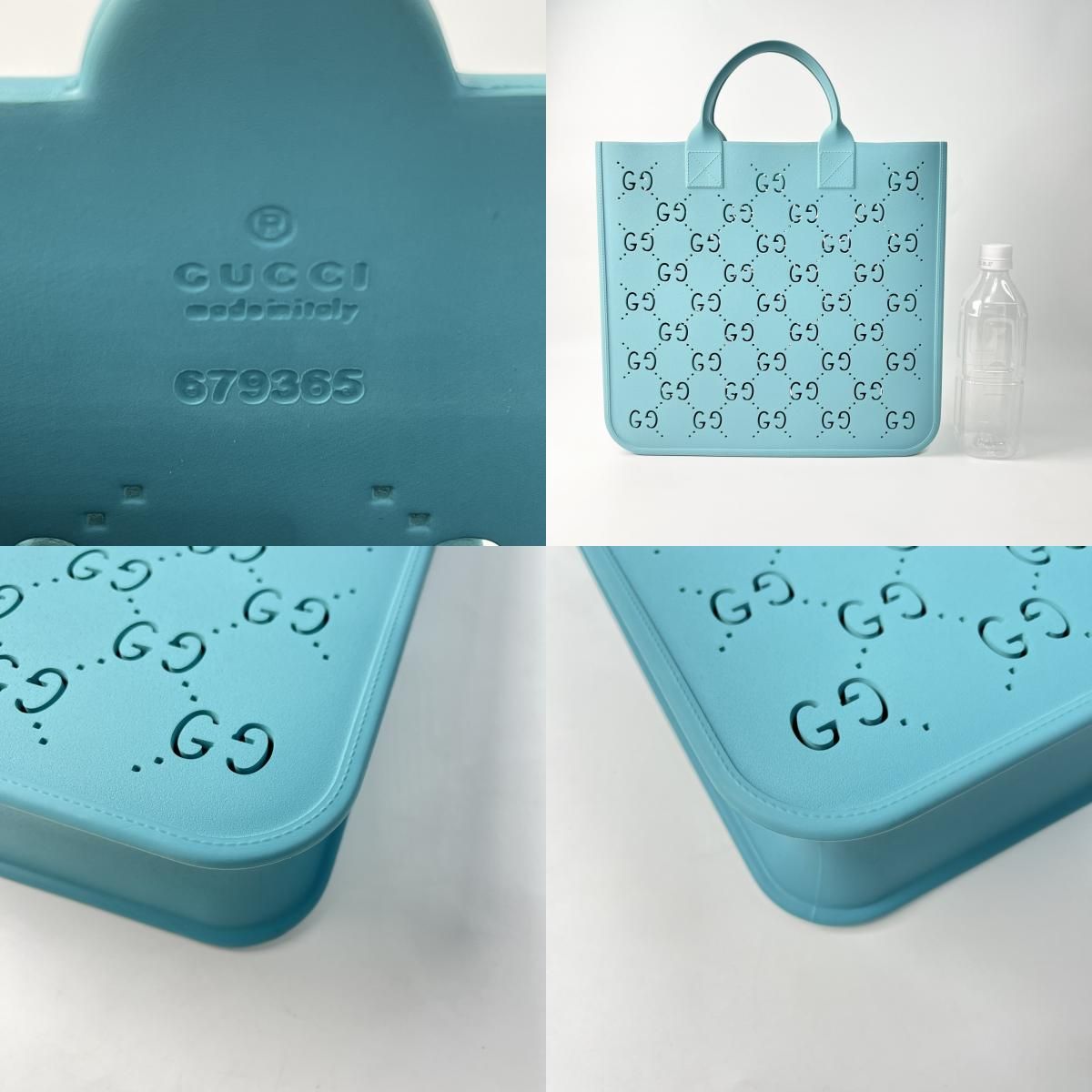 新品 グッチ GUCCI レディース ハンドバッグ 679365 パンチングロゴ