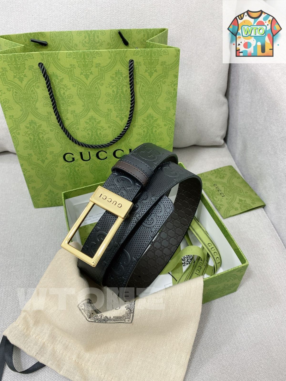 GUCCI グッチ ベルト-FV54 - メルカリ