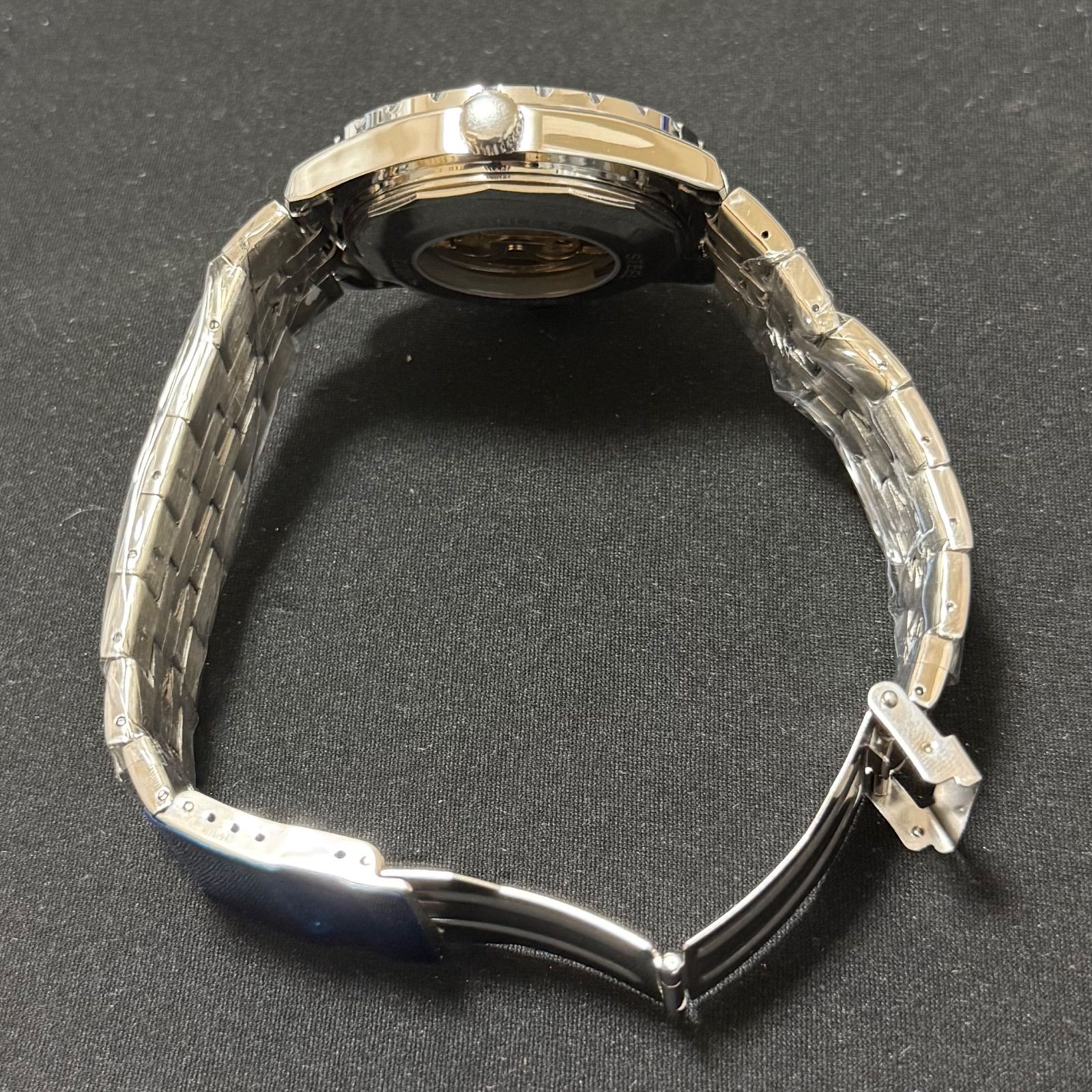 新品 JARAGAR 自動巻機械式腕時計 メンズウォッチ ステンレスベルト 