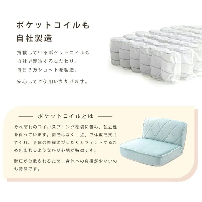 欲しいモノを一括サーチ。 在庫セール セルタン Cellutane 座椅子 高反発 ポケットコイル オトナ 女子 1人掛け テクノグレー 日本製 A1220p-S-647GRY 0 【全国送料無料！】