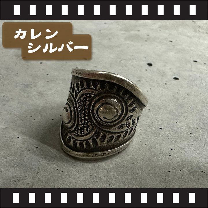 ⑥カレン族、首長族、カレンシルバー、純銀、タイ　チャトチャックマーケット ①カレン族、首長族、カレンシルバー、純銀、タイ チャト