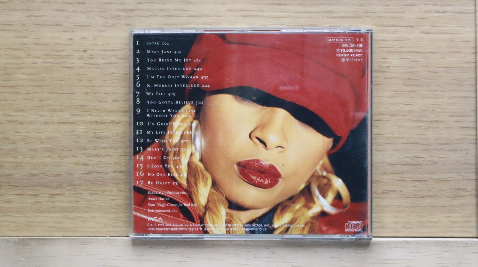 国内盤CD☆メアリー・J.ブライジ/Mary J. Blige□ マイ・ライフ