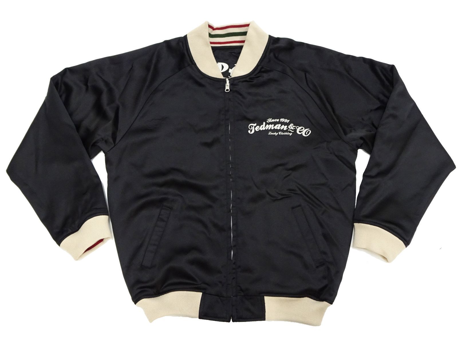 テッドマン スカジャン TEDMAN 龍 富士山 赤鬼 リバーシブル