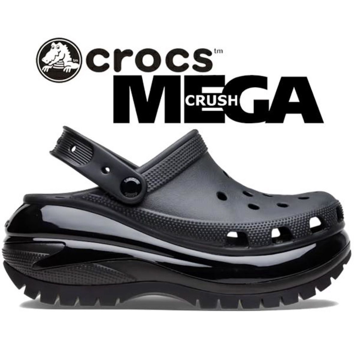 S*N様 クロックス メガクラッシュクロッグ M9 W11 26.3cmモデル crocs】 クロックス MEGA CRUSH CLOG メガ クラッシュ クロッグ