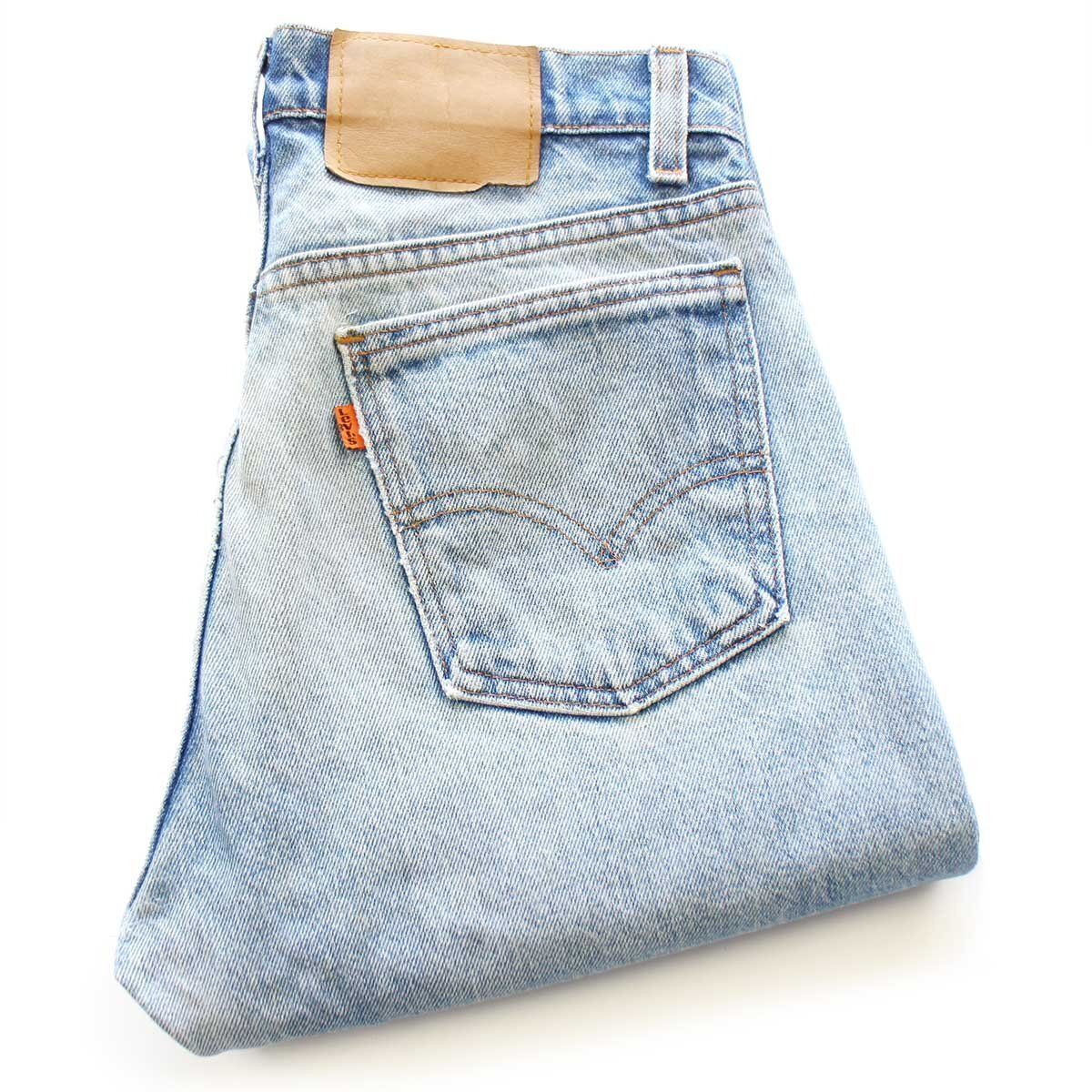 90s USA製 Levi'sリーバイス 505 デニムパンツ ヒゲ W30 L31