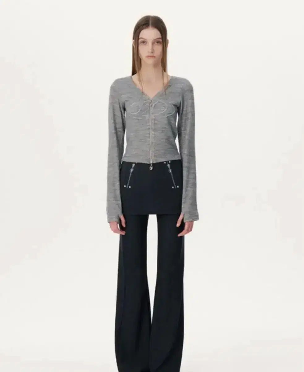 yuse YUSE ユズ パンツ BOOTS CUT SKIRT PANTS 転送します
