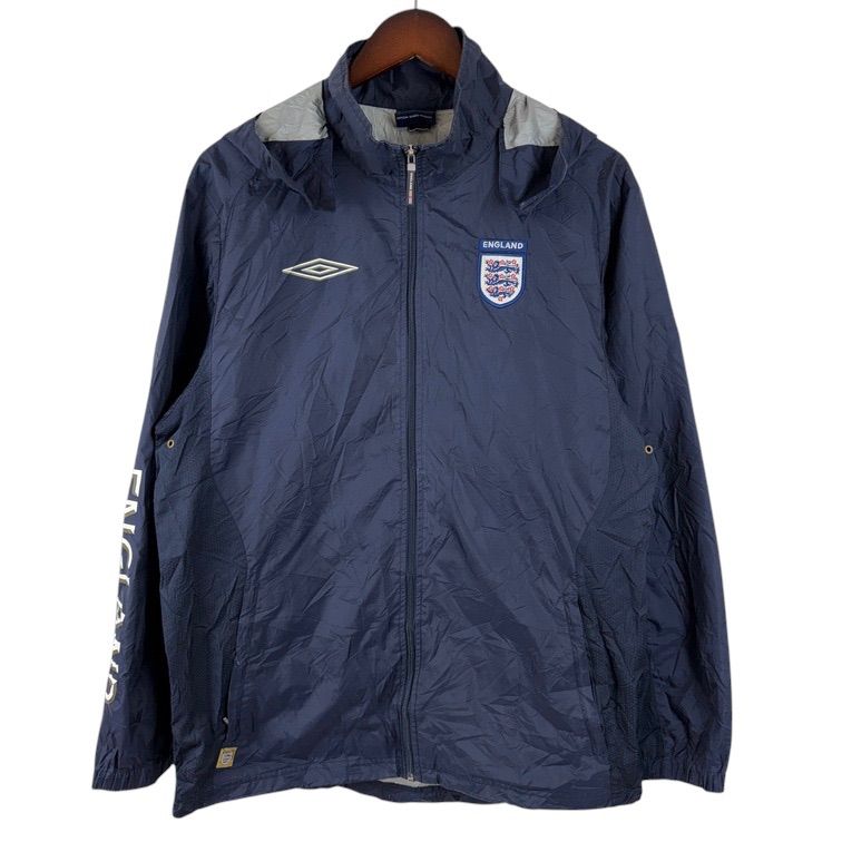 UMBRO イングランド代表 ナイロンジャケット ネイビー Mサイズ