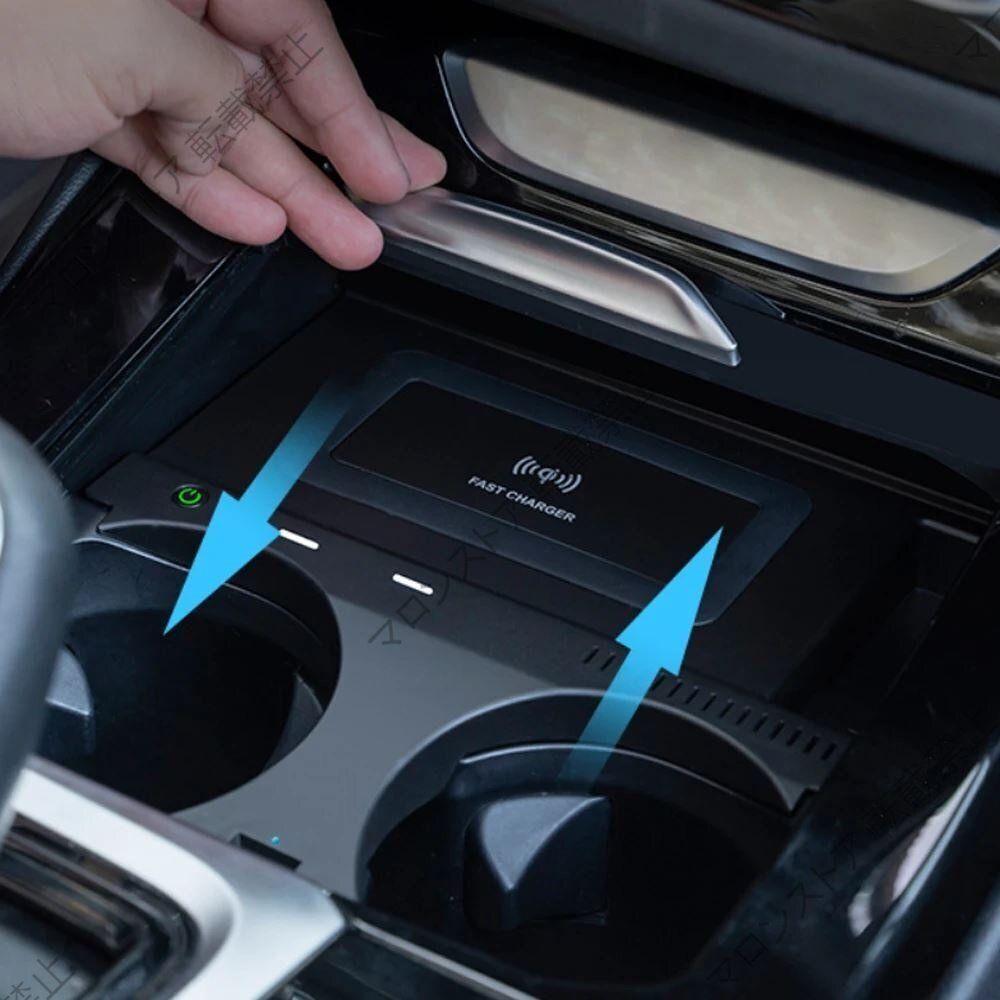 携帯電話用ワイヤレス充電器 bmw x3 g01 x4 g02 2018 2019 2020 2021 bmw g01 2025用の急速充電アクセサリ