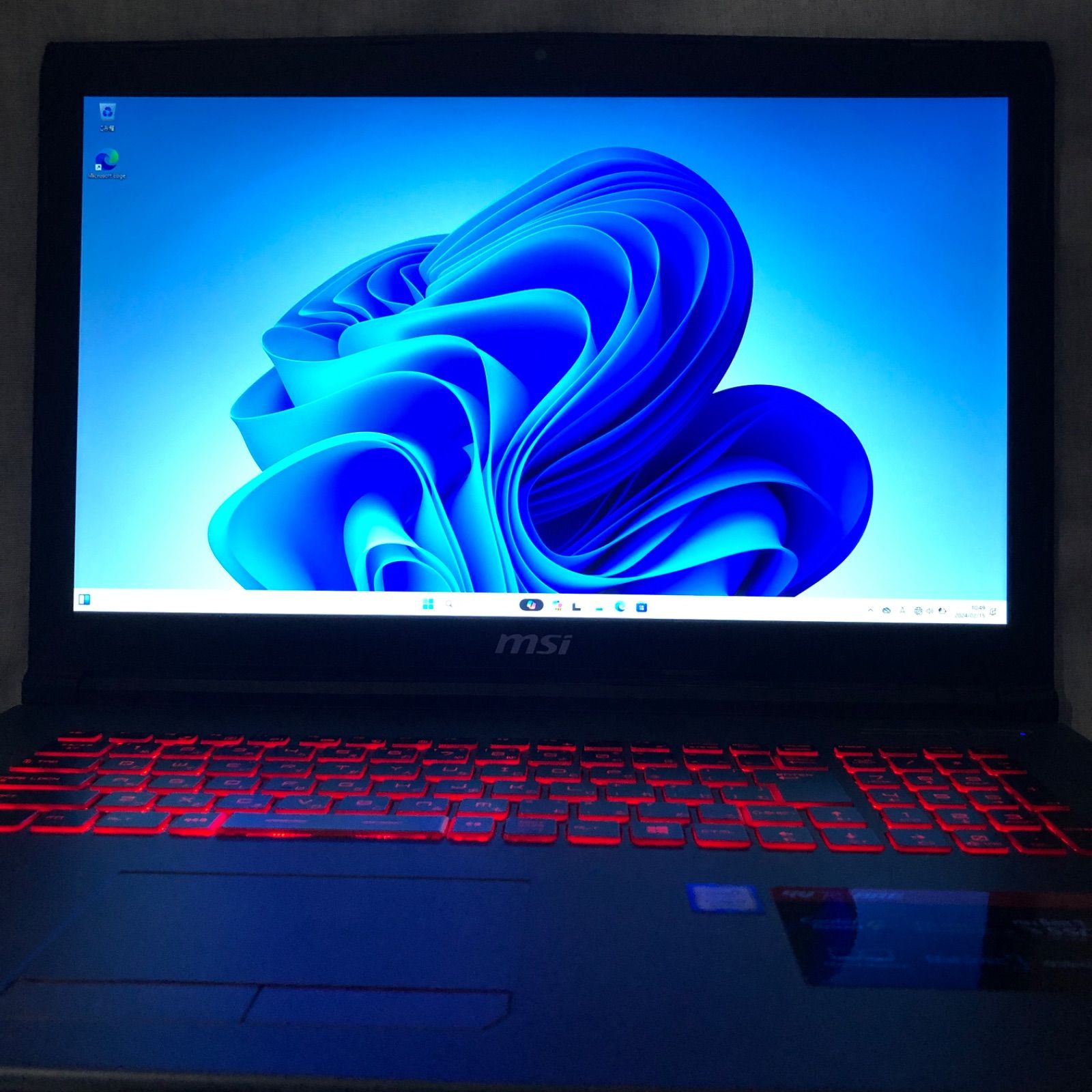 ゲーミングノートPC MSI エムエスアイ GV72 8RE-033JP【i7-8750H 