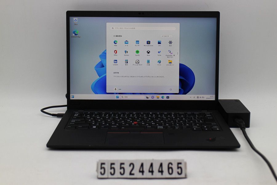 Lenovo ThinkPad X1 Carbon 7th Gen Core i5 8365U 1.6GHz/16GB/256GB(SSD)/14W/FHD(1920x1080) タッチパネル/Win11 【555244465】
