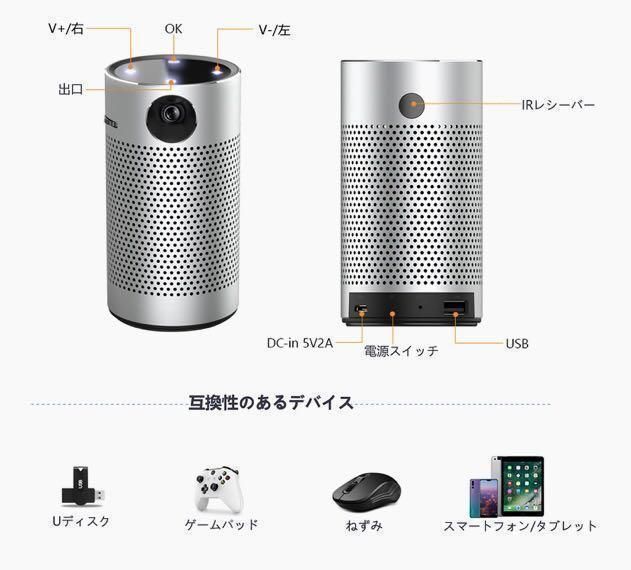 KUU V3プロジェクター ジャンクKUU V3小型プロジェクター - メルカリ