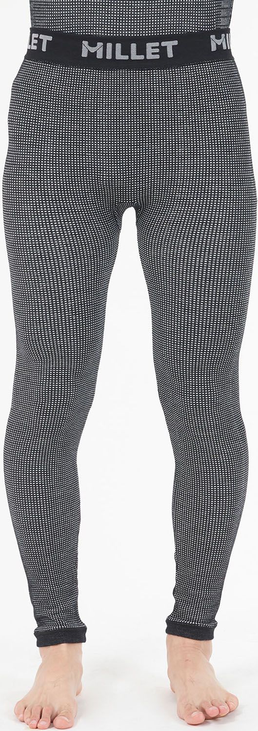 ミレー MILLET アウトドア WAFFLE WOOL TIGHTS M N 0247 BLACK NOIR
