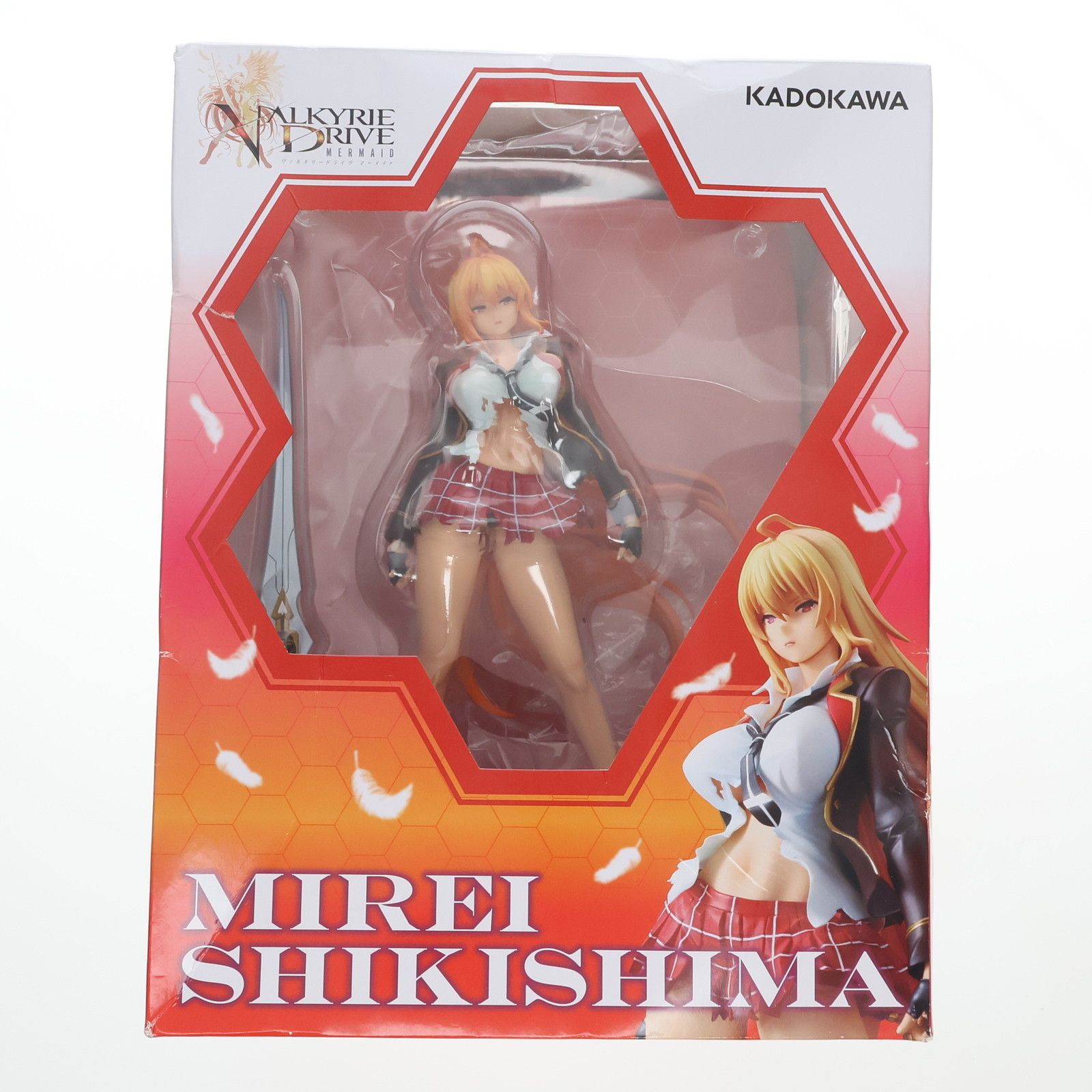 KADOKAWA バルキリードライブ 式島魅零 フィギュア Amazon | 「VALKYRIE DRIVE -MERMAID-」 敷島魅零 1/7スケール