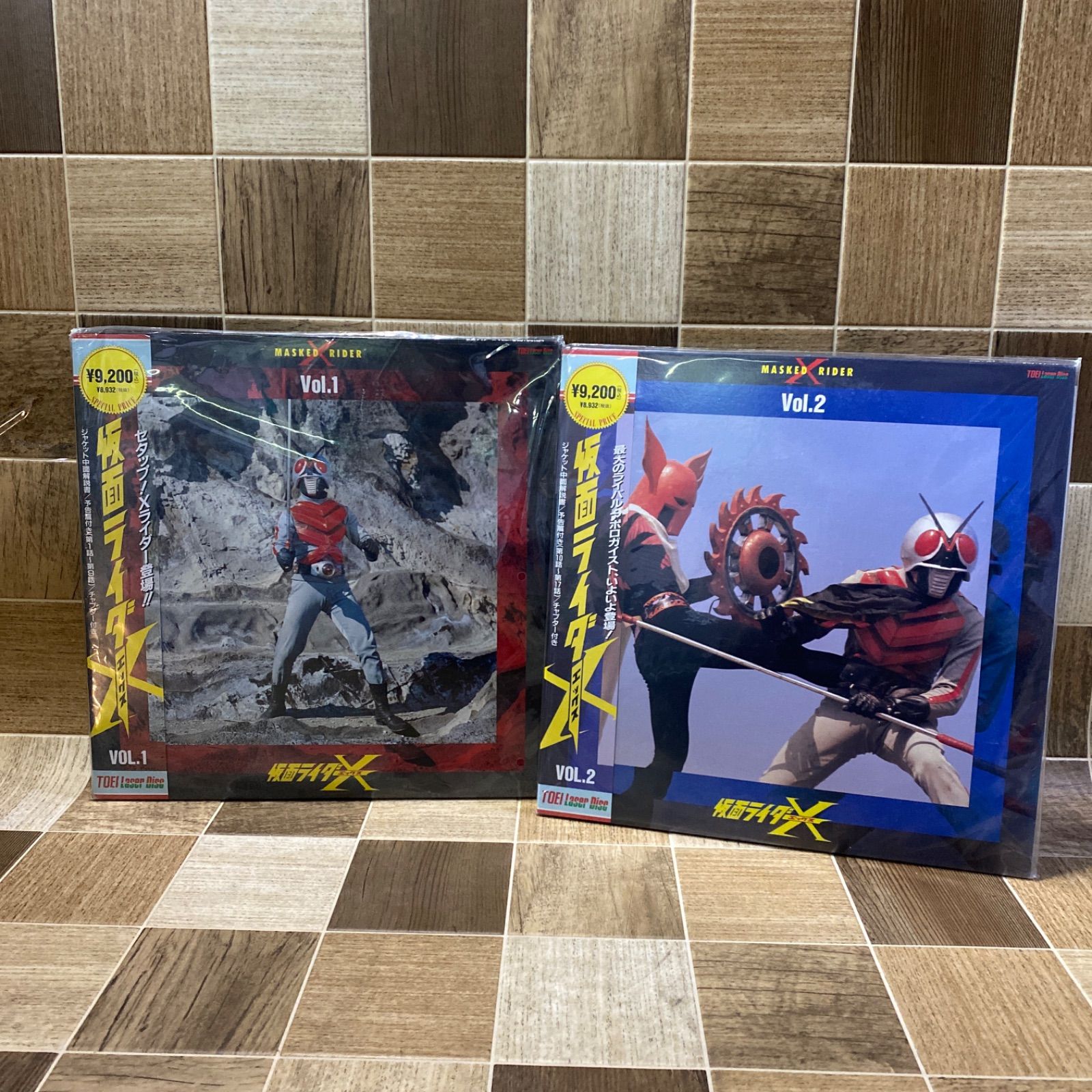 仮面ライダーX エックス LD 1-5巻 全巻セット レーザーディスク