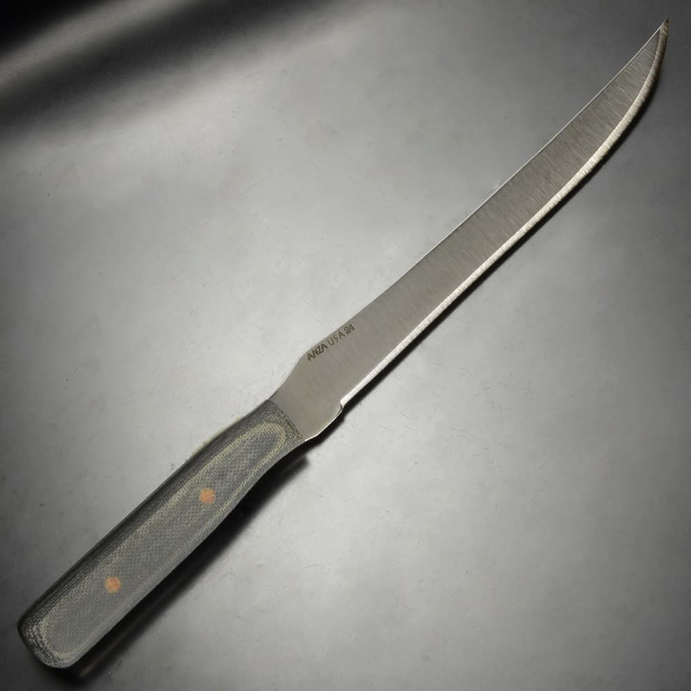 Anza フィレナイフ Micarta 高炭素鋼 AZLFM 18歳以上