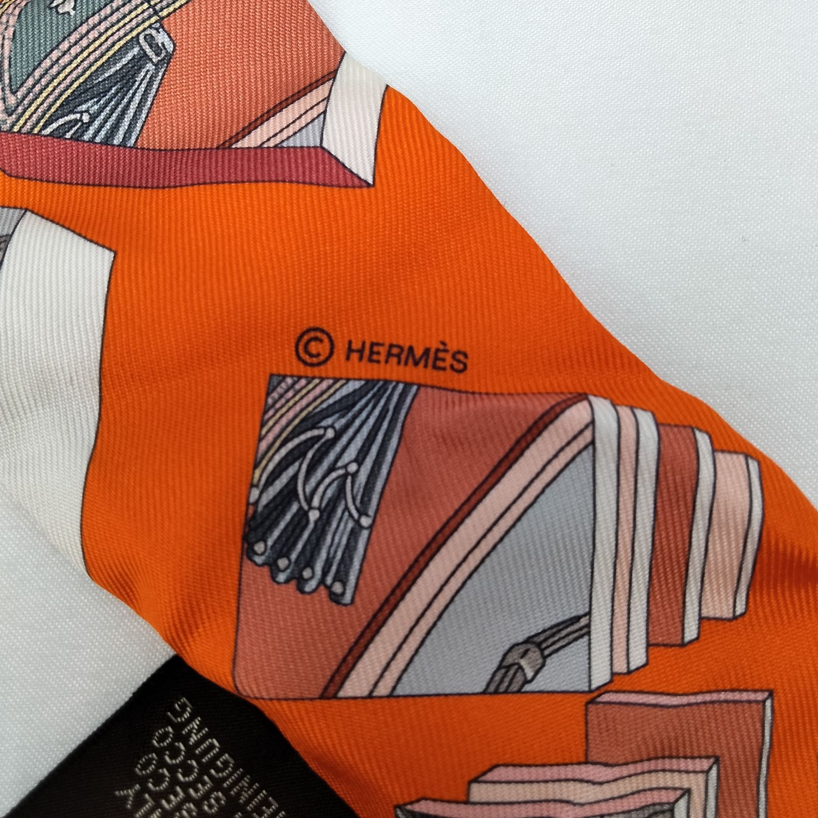 ✨️HERMES ✨️エルメスツイリー オレンジ - メルカリ
