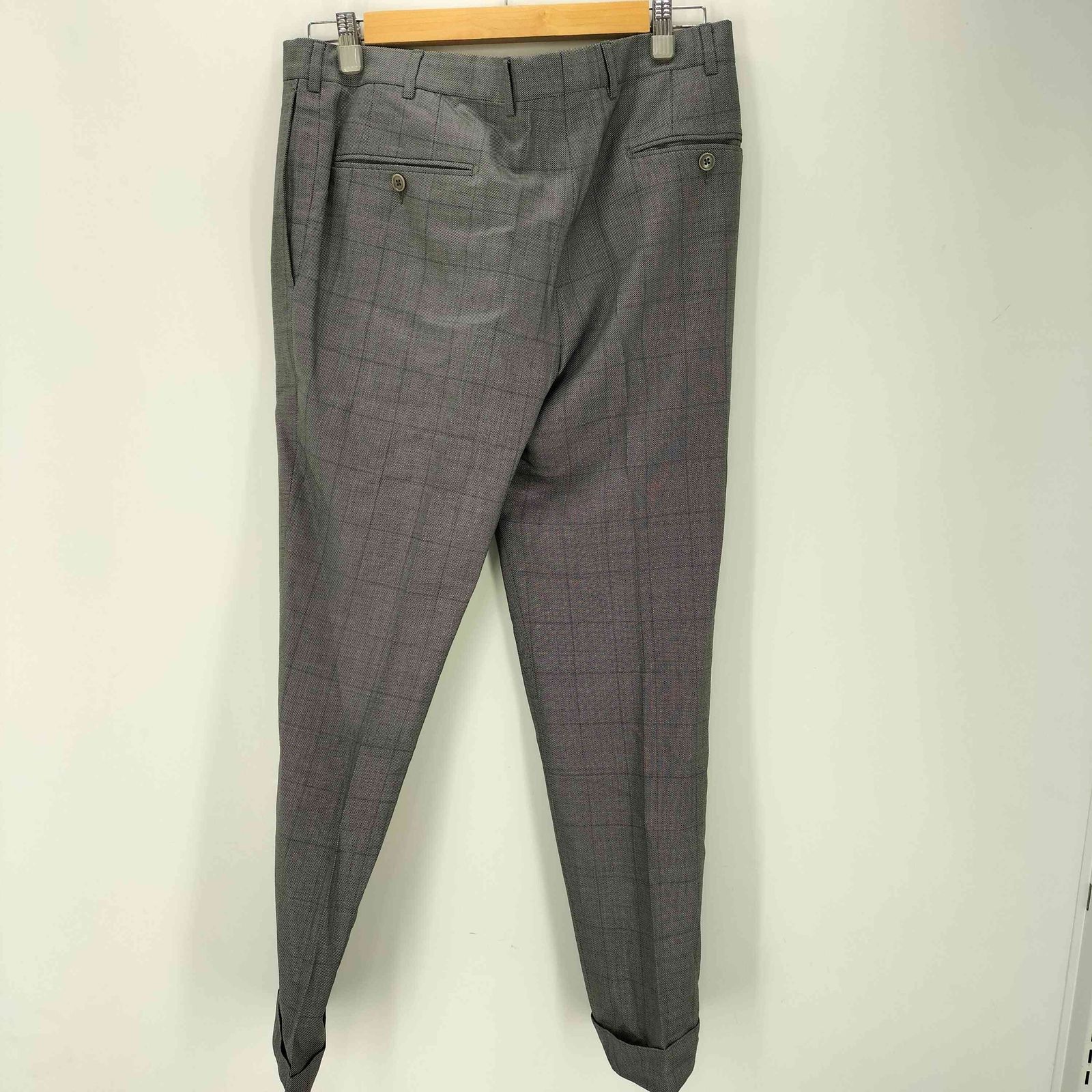 新品 シルク Ermenegildo Zegna チェック スラックス ゼニア 新品 シルク Ermenegildo Zegna チェック スラックス ゼニア
