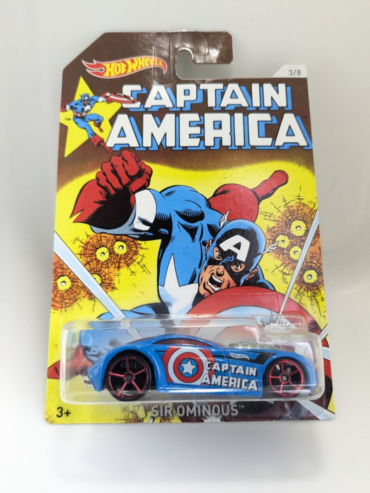 ホットウィール キャプテン・アメリカ 8台コンプリートセット MARVEL