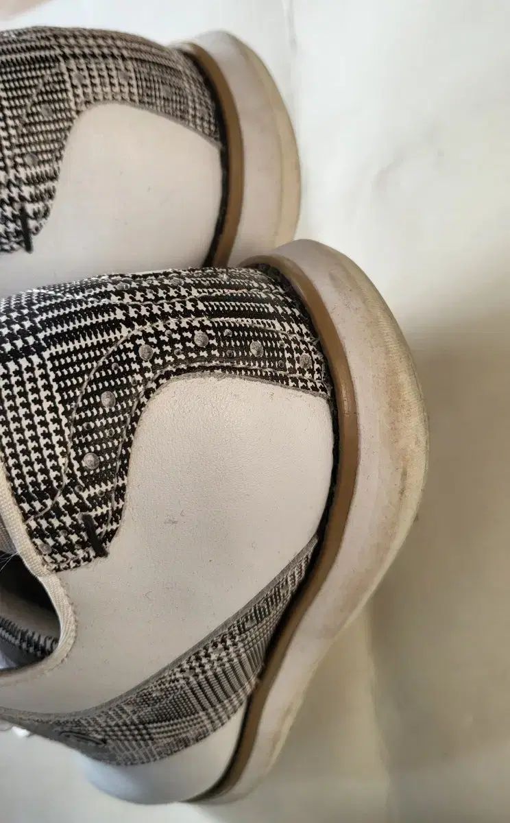 FJ FootJoy フットジョイ ゴルフシューズ 白 ギンガムチェック LLC-HASEGAWATOSO_COM