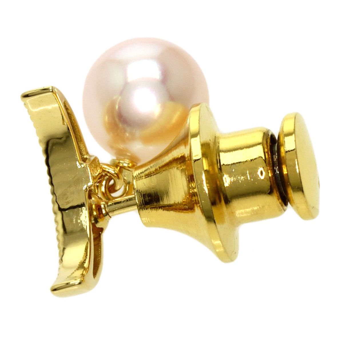 MIKIMOTO ミキモト ピンブローチ アコヤパール 真珠 ダイヤモンド