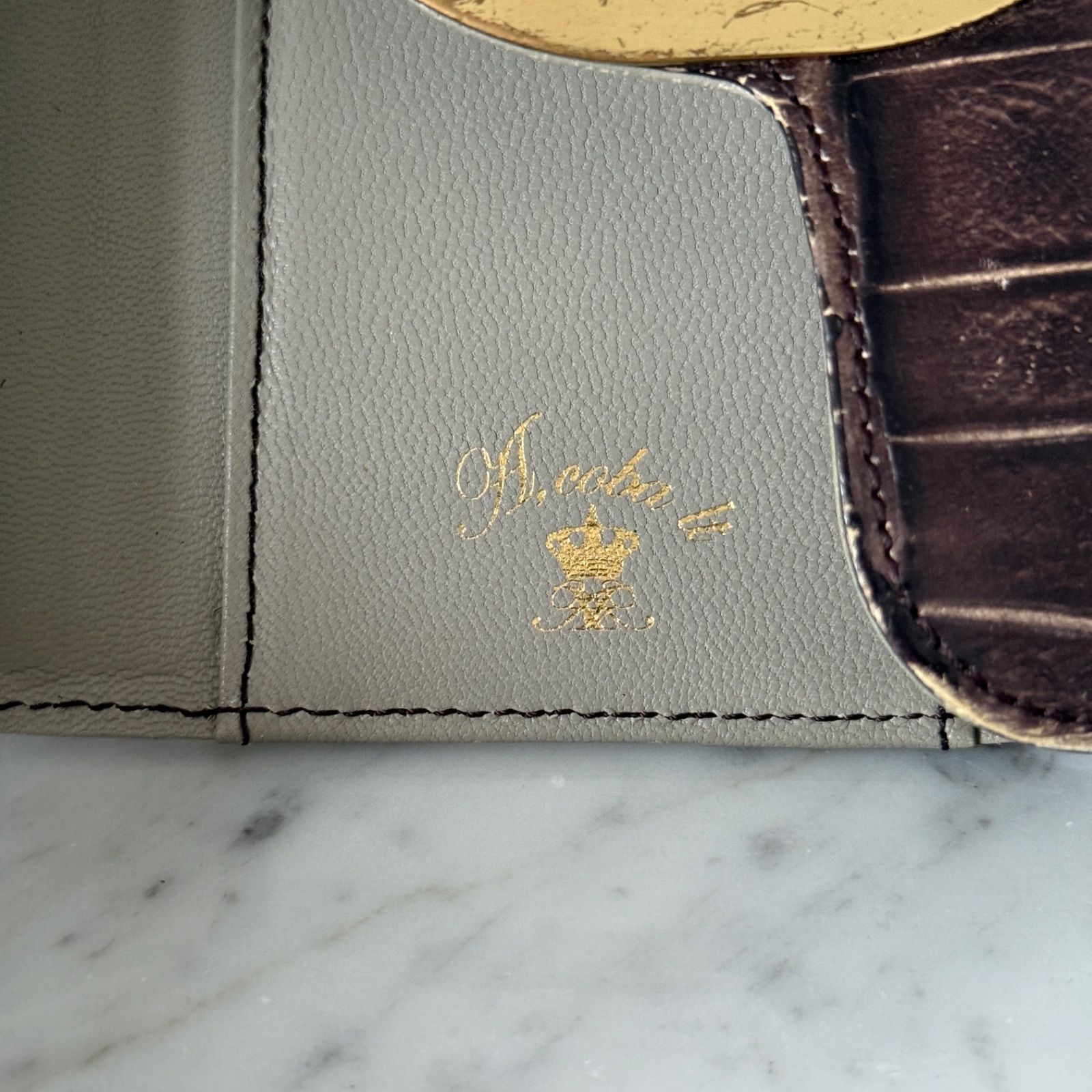 A.coba by a.d.m.j.co.ltd アコバルト 長財布 本革 レザー admj 