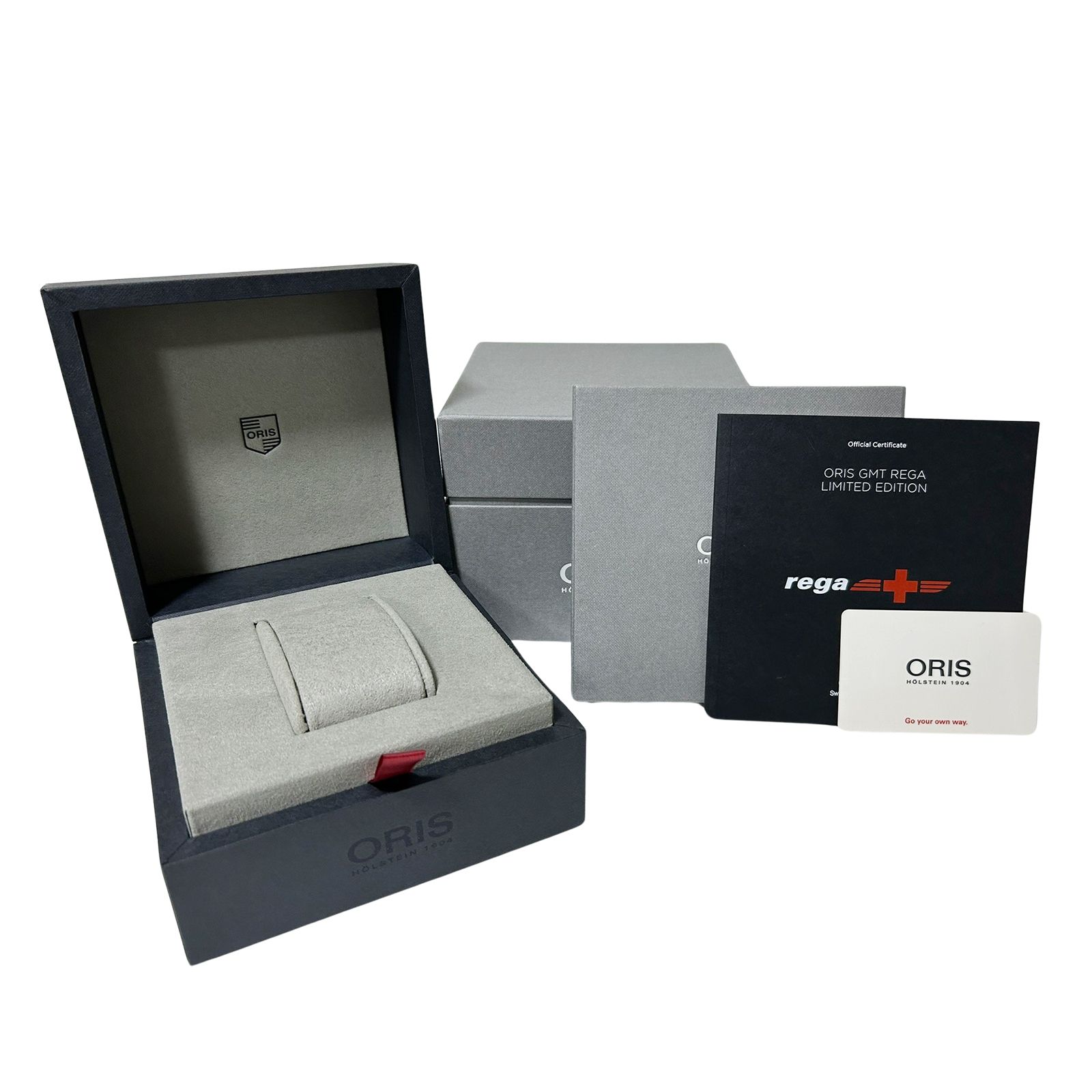 未使用 保管品 2000本限定 オリス プロ パイロットREGA GMT  