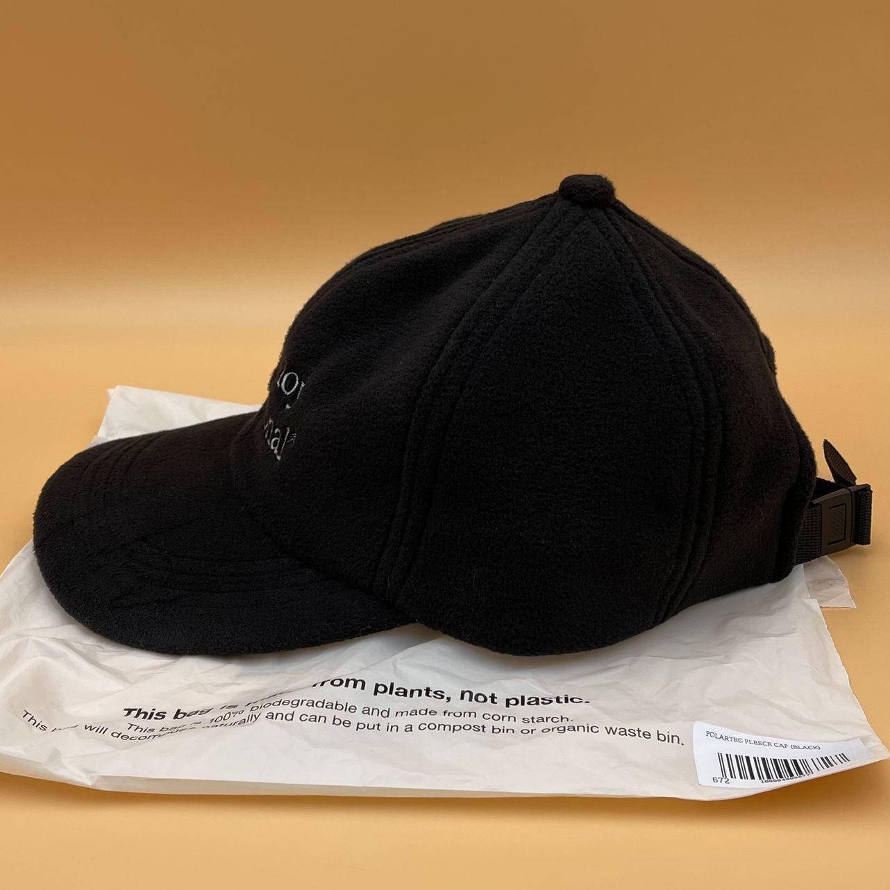 24AW ennoy POLARTEC® FLEECE CAP BLACK