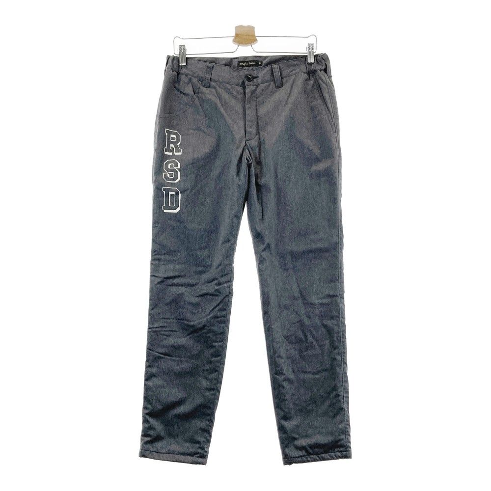 サイズ M ROUGH-SWELL ラフアンドスウェル Duckbills 裏フリース ストレッチパンツ グレー系 240101406628 ゴルフウェア メンズ ストスト