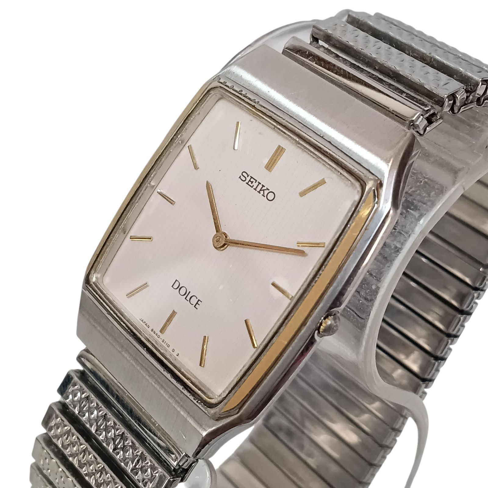 稼働 綺麗】803-2 SEIKO DOLCE セイコー ドルチェ 8N40-5080 メンズ 