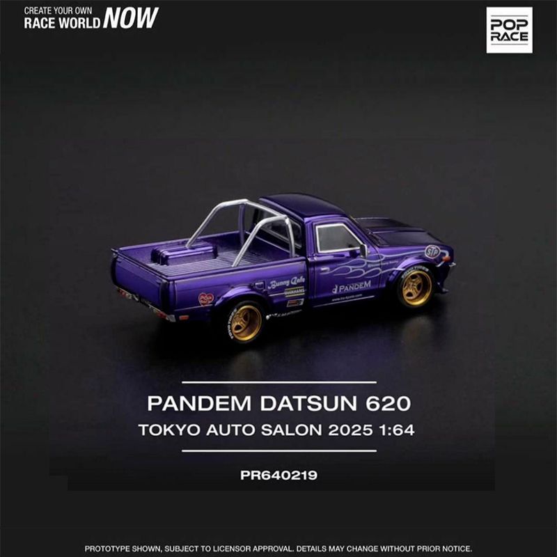 POP RACE 東京オートサロン2025限定　PANDEM ダットサン　620 東京オートサロン2025限定 POP RACE PANDEM ダットサン620 ＃42 - メルカリ