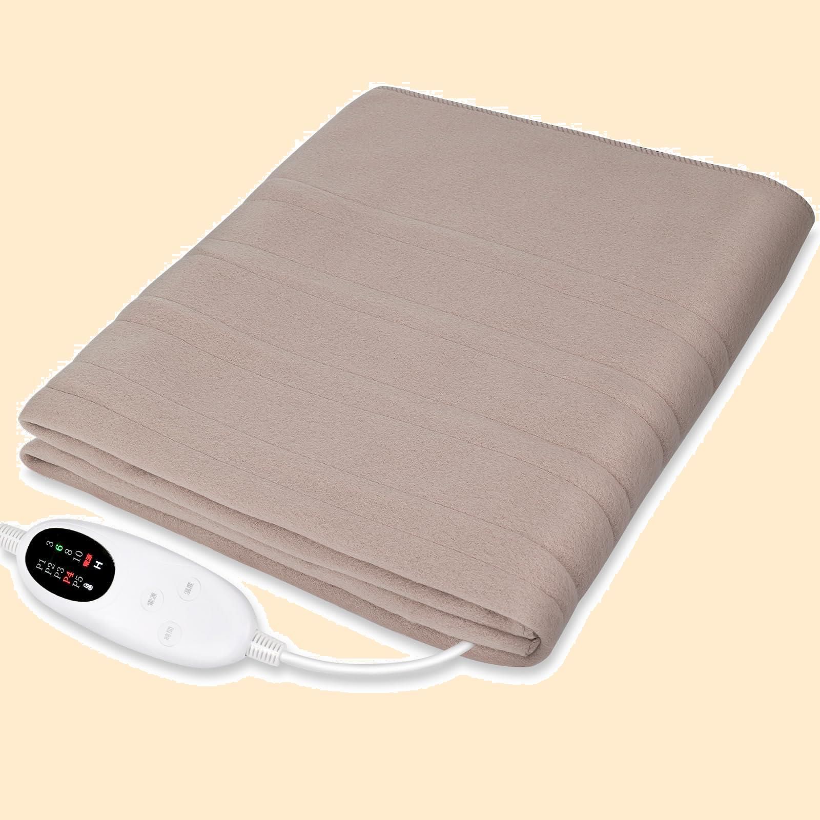 電気毛布 掛け 敷き 頭寒足熱 8段階温度調整 12Hタイマー機能 電気毛布 掛け 敷き 頭寒足熱 8段階温度調整 12Hタイマー機能