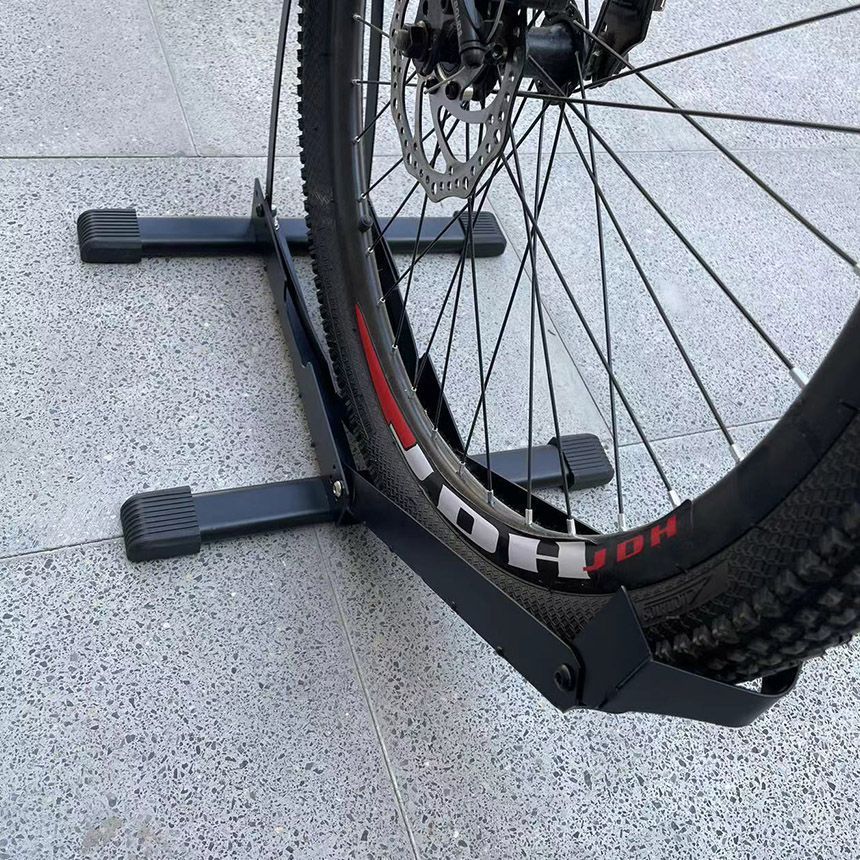 自転車 スタンド サイクルスタンド 4個セット 前後輪両対応 転倒防止