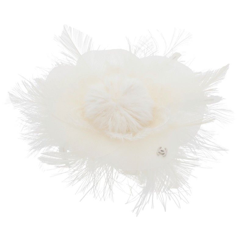 カメリアフラワーロゴブローチ メンズ