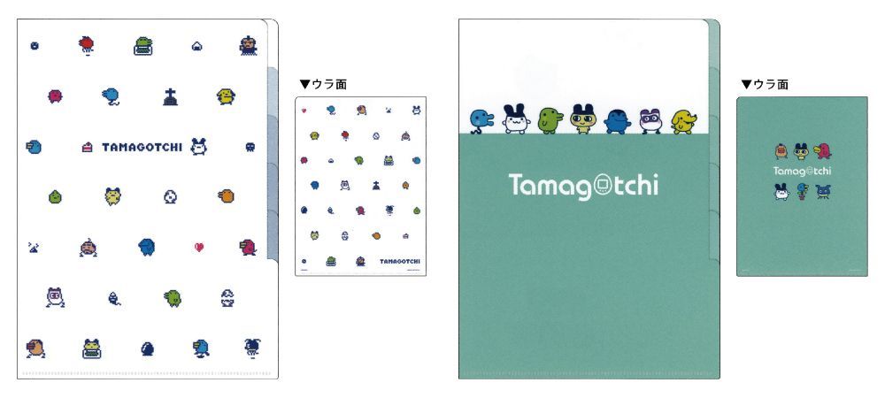 たまごっち クリアファイル ファイル A4 グッズ まめっち ポチっ