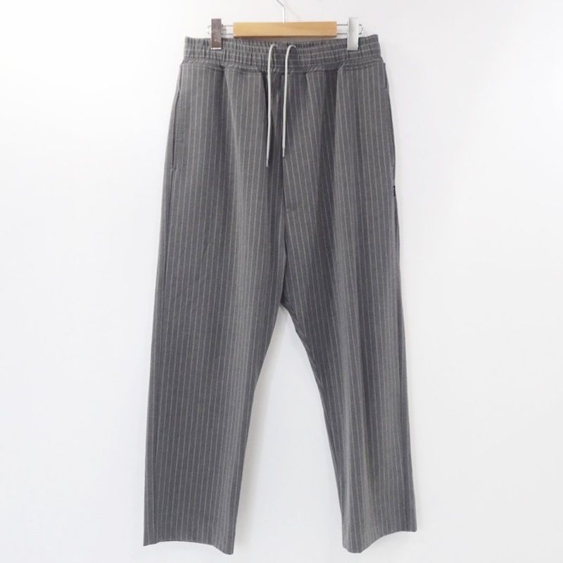 姫路東店 GOD SELECTION XXX | ゴッドセレクショントリプルエックス パンツ STRIPE EASY PANTS GX-S22-PT-02 グレー 107