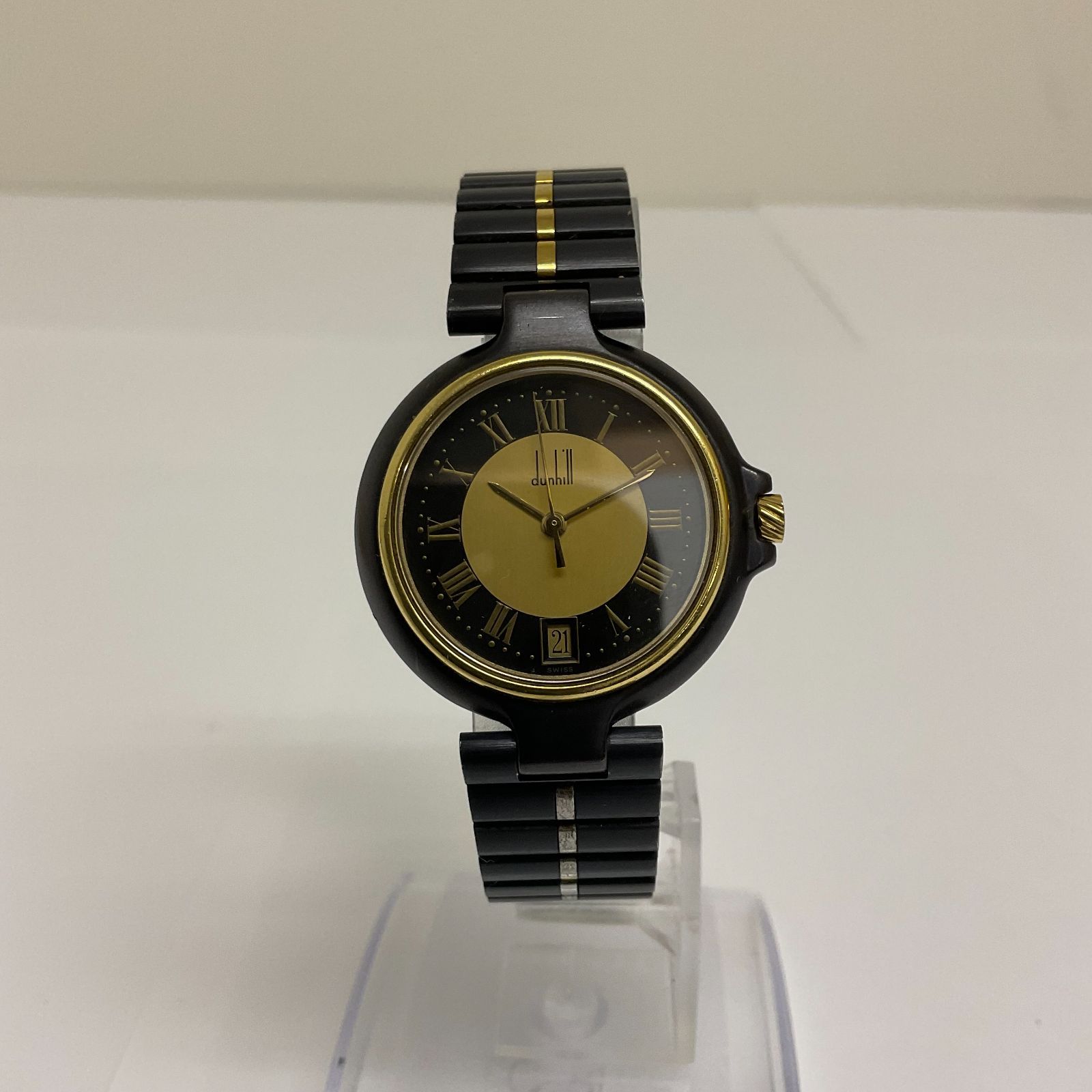 ダンヒル　クォーツ時計　不動品　B23112094　#4