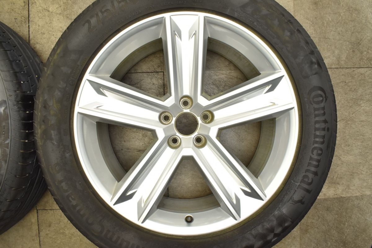 正規品】アウディ 4M Q8 Sライン 純正 20in 9J +20 PCD112 AO承認