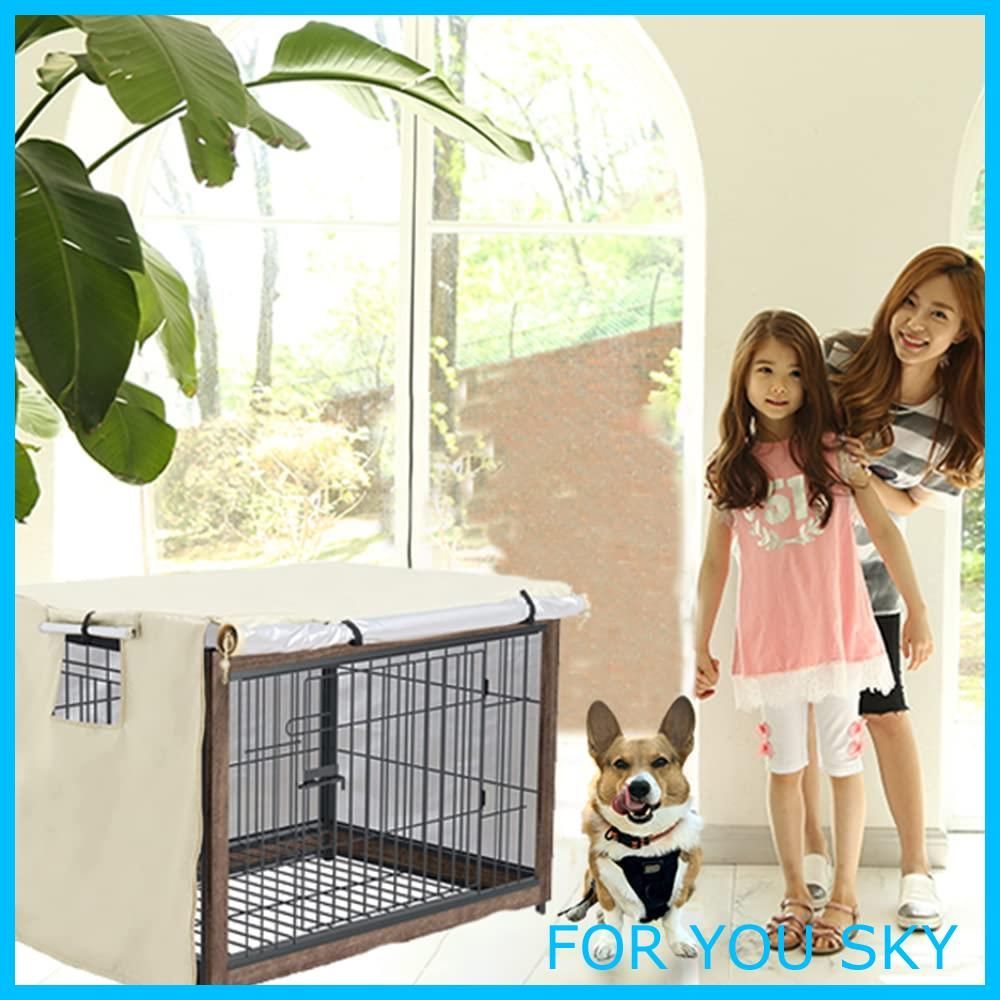 ケージカバー　eli21様 特価商品】Pelconei 犬のケージカバー ペットサークルカバー 犬