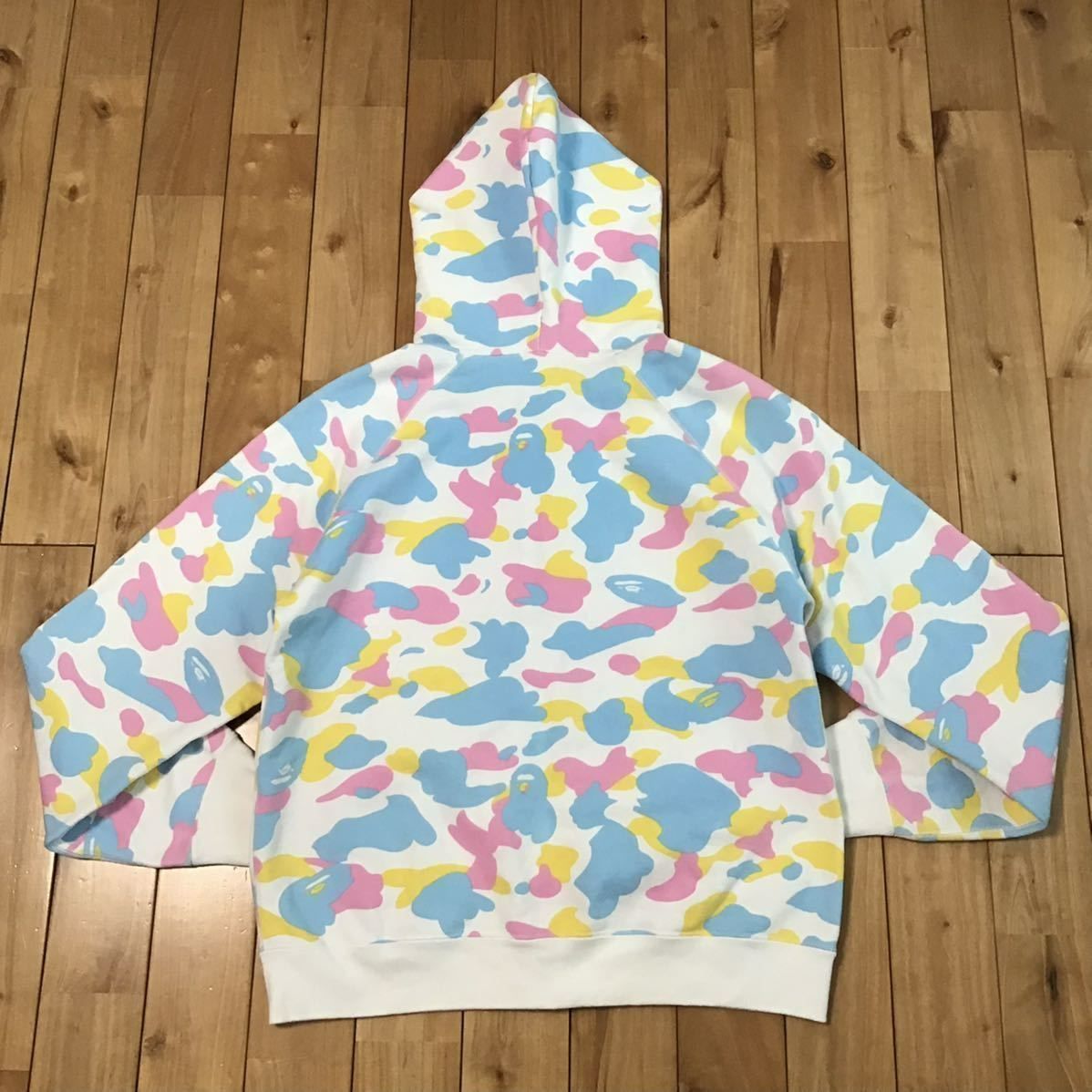 マルチカモ パーカー Sサイズ a bathing ape BAPE full zip