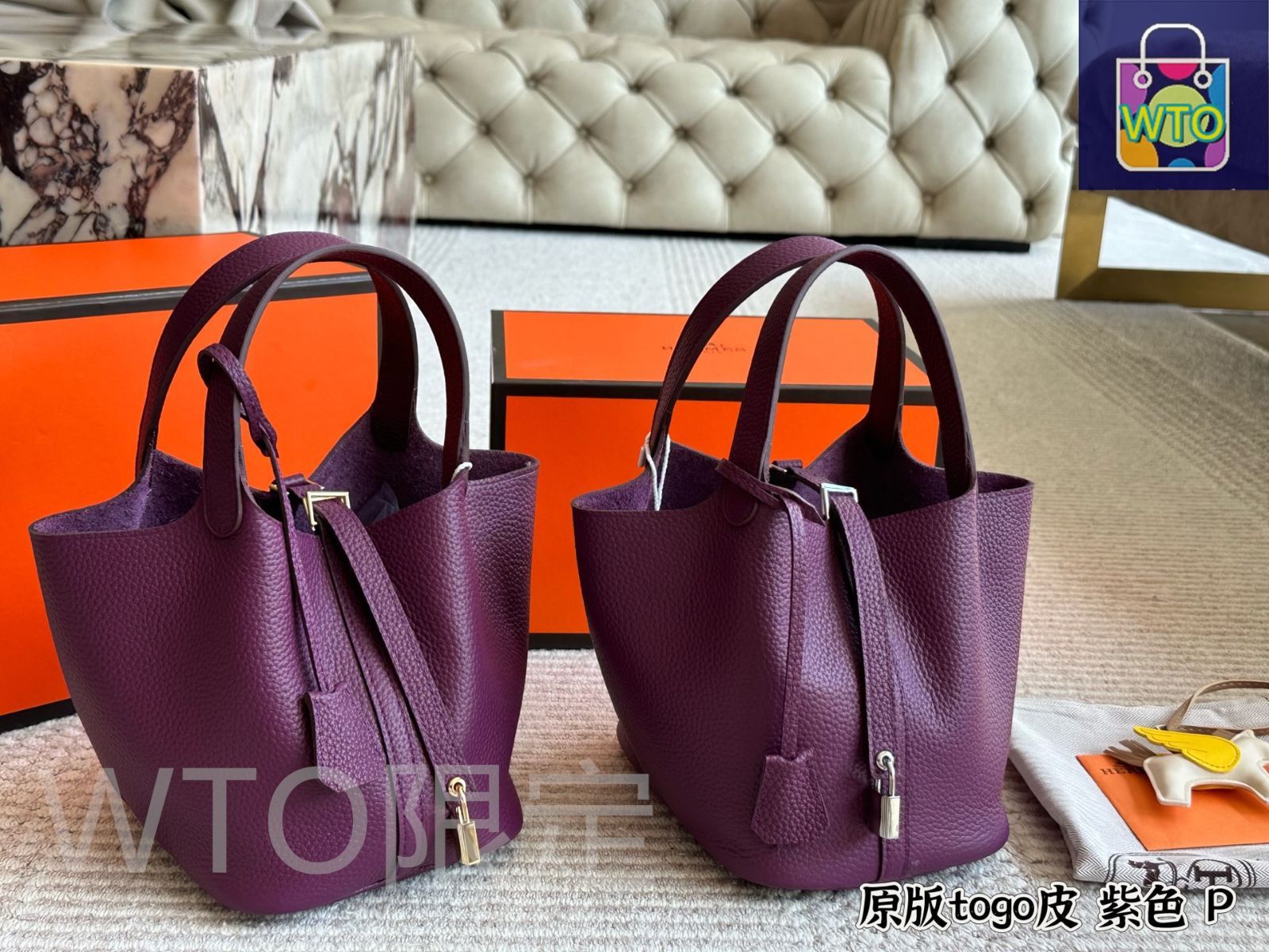 今日特価】Herm?s エルメス バーキンシリーズ 高級牛皮を使用