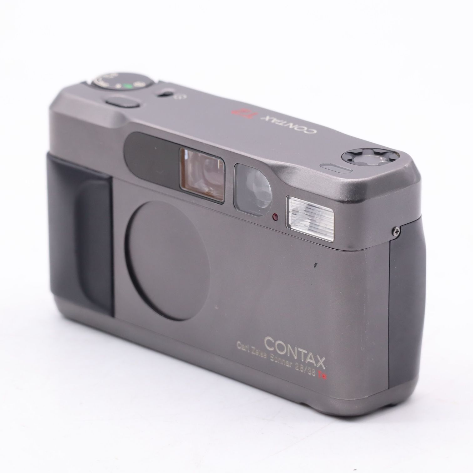 CONTAX T2 Titan Black チタン ブラック データバック付き - メルカリ