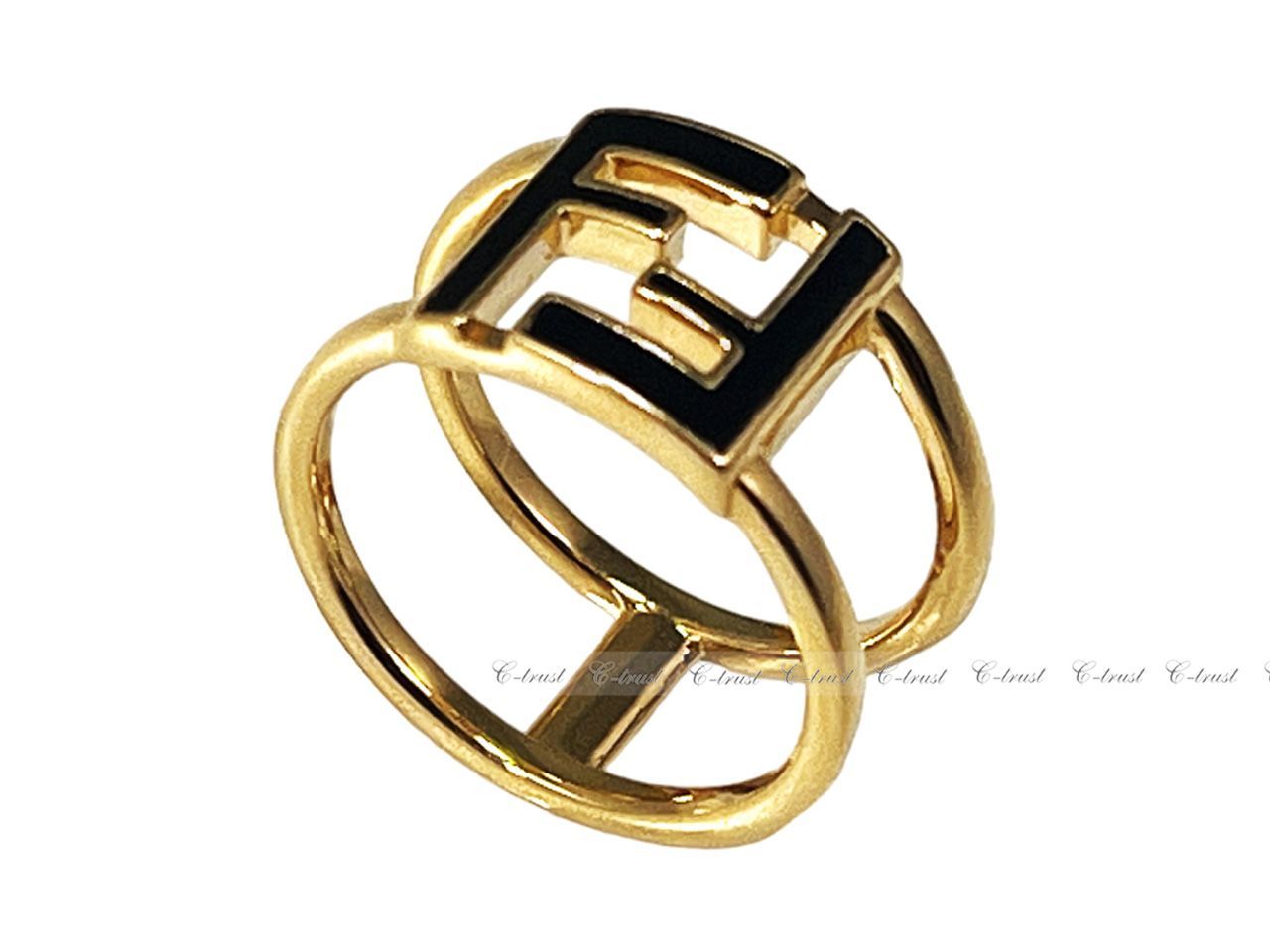 FENDI フェンディ RING リング 指輪 FOREVER フォーエバー FF ロゴ