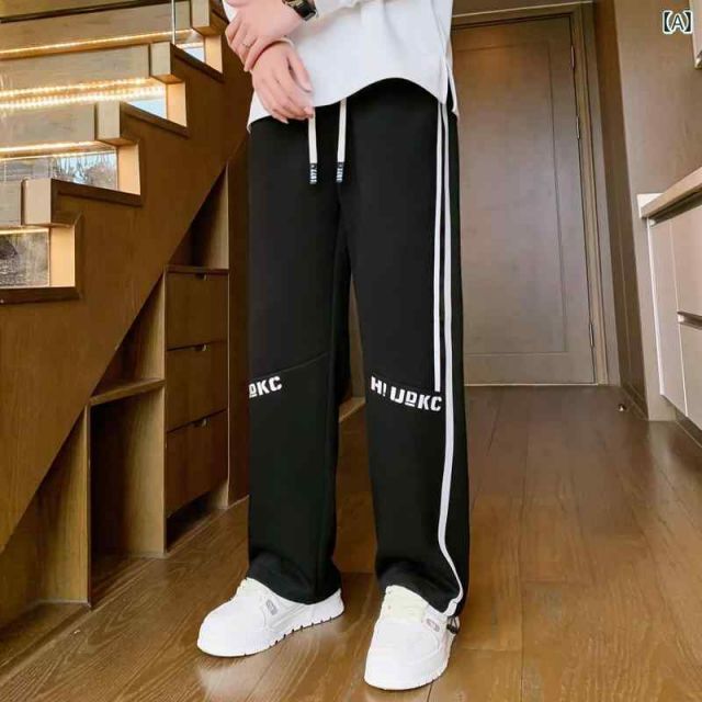 [2XL]春 コーデ メンズ  服 シンプル ファッション オシャレ 大人 かっこいい 大きいサイズ ストリート 紳士服  パンツ ストリート ズボン