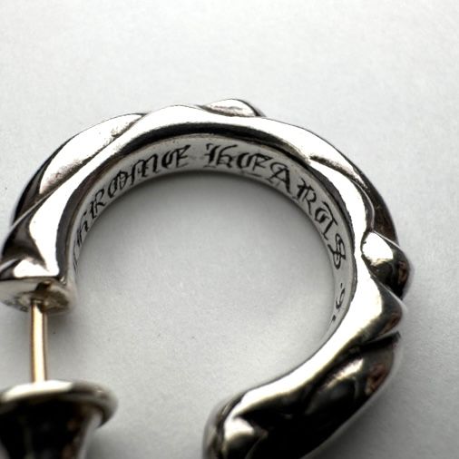 CHROME HEARTS/クロムハーツ SCROLL HOOP SML/スクロール フープ