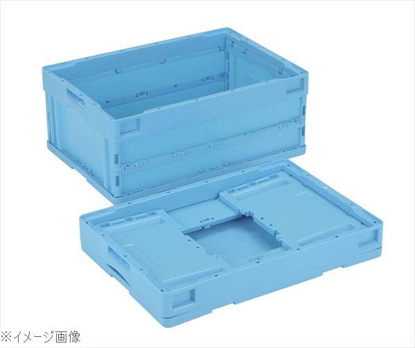 【新品】ＰＰ 折りたたみコンテナー ＣＢ－Ｓ３１ＮＲ ブルー