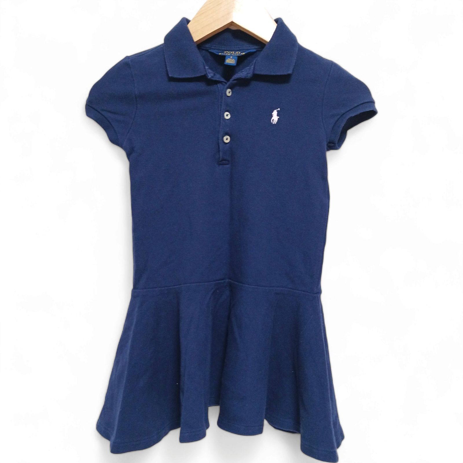 211663】RALPH LAUREN ラルフローレン ポロシャツワンピース